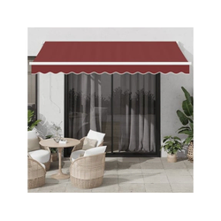 Tenda na ručno uvlačenje bordo 350 x 250 cm