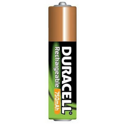 Punjive baterije DURACELL AAA K2 recharged 750mAh