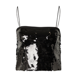 TOPSHOP Top črna