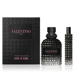 Valentino Muški parfemski set Born In Roma Uomo, EDT, 100 ml+ Mini EDT, 10 ml