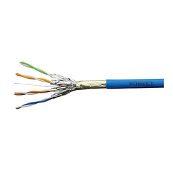 FTP cable CAT 6A F/FTP - 500 Mhz, 4x2xAWG-23, LSOH plavi Schrack HSKP423HA5
