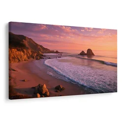 Slika sončni zahod nad oceanom - 40x30