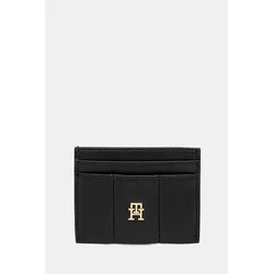 Etui za kartice Tommy Hilfiger črna barva, AW0AW17745