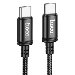 USB C na USB C kabel Hoco PD 3A 60W 3m X91 črn