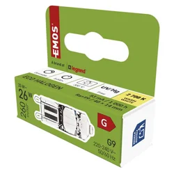 Emos ze0304 Eco halogena sijalica jc 25w g9 ww ( 3759 )