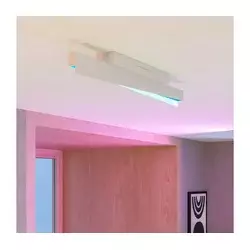 Eglo 901832 - LED RGBW prigušiva plafonska svetiljka BOLOGNANO-Z LED/13W/230V siva