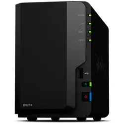 NAS Synology DiskStation DS218, Tower, 2-bays 3.5 SATA HDD/SSD