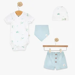 Just kiddin baby set Little Swimmers 4/1 56-62