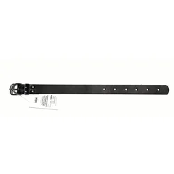 Ovratnica za PSE črna usnjena - 45 cm