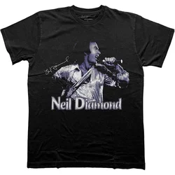 Neil Diamond Singing Black XL Majica