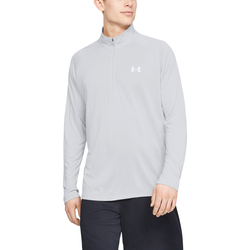 Under Armour Tech 2.0 1/2 Zip Mens Sweater Halo Gray S