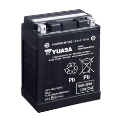 Yuasa Super MF YTX14AH-BS Motorcycle Battery