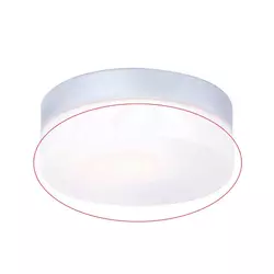Globo - Zamensko staklo za plafonsko svetlo VRANOS E27, srebrne boje, prečnika 18,4 cm