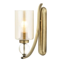 Hanah home Zidna lampa E27 Max 6W, Smeđa