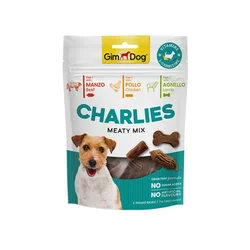GimDog Charlies Meaty Mix - Poslastica za pse (Govedina, Piletina, Jagnjetina) 70g