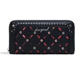 Desigual Ženska denarnica Yankee Fiona črna 25WAYP332000