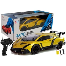 Zlato RC športno dirkalno vozilo LEAN TOYS 1:10