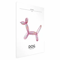 shumee Poster - Holo-Dog - Barvit pes v retro slogu