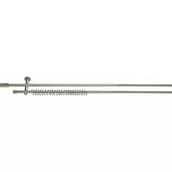 SET GARNIŠNI boja nerđajućeg čelika, metal