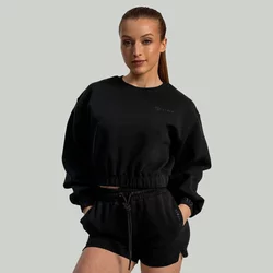 STRIX Ženska cropped dukserica Lunar Black