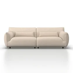Bessagi Home Velika Zofa Clara, Krem