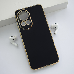 Maska Fresh Electroplated za Huawei Nova 12, Crna