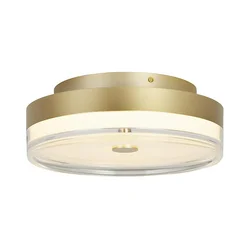 Searchlight 42651-40GO - LED plafonjera CYPRUS LED/29W/230V O40 cm zlatna