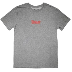 Slipknot Mini Logo (Back Print) Grey L Majica