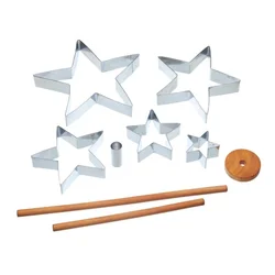 Set of 9 cookie-cutter moulds - by Kitchen Craft