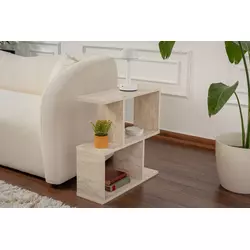 Hanah Home Klub sto Life, 60x60x20 cm, Krem