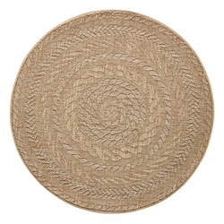 Bež zunanja preproga NORTHRUGS Almendro, O 160 cm
