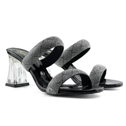 Mona shoes Ženske sandale, Crne
