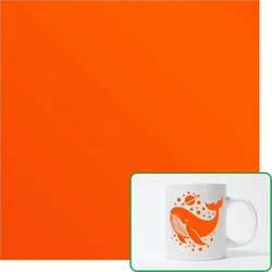 Bambu Lab Matte Removable Vinyl - Orange