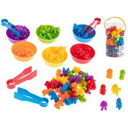 WOWO Montessori Safari Animals Educational Counting - Montessori Safari Animals - Educational Counting, 36 kom.