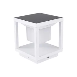 LED solarno svetlo sa senzorom LED/2W/5,5V 3000K IP65 2600 mAh bela