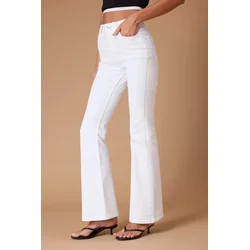 Trendyol Milla ženske pantalone Twoss26Je00200, bela