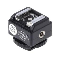 HotShoe flash PC Sync adapter