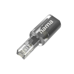 HAMA Adapter proti zvijanju, prozoren/črn
