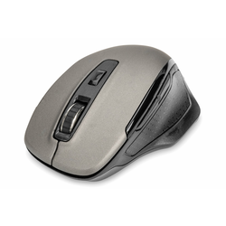 Wireless Ergonomic Optical Mouse 6D, 2.4 GHz 800/1000/1600 dpi, black-grey