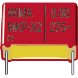 Wima MKP-folijski kondenzator, radijalno ožičen 0.47 µF 400 V/DC 10 % 22.5 mm (D x Š x V) 26.5 x 10.5 x 19 mm Wima MKP1G034705G