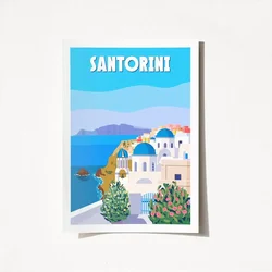Wallity Poster Santorini-2007, 50x70 cm