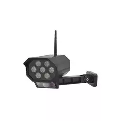 Lažna LED sigurnosna kamera sa senzorom, 5W/5,5V, IP65 + daljinski upravljač