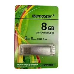 USB Flash 8GB 2.0 KLASIK MemoStar Sivi