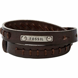 Fossil Moška usnjena zapestnica JF87354040
