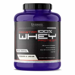 Ultimate Nutrition 100% Whey Prostar, Ukus Keks i krem, 2.39kg