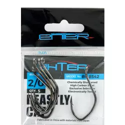 Enter BEASTLY CAT #2/0 Black Nickel