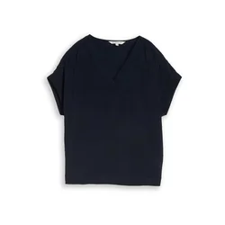 TOM TAILOR Bluza temno modra