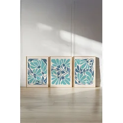 Wallity Slika Ersy3Ham12, 3 dela, 33 x 48 cm