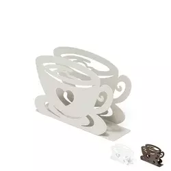 MHOME Podstavek za serviete Cup 14,5x4xh11cm/več barv/kovina, (5000200023)