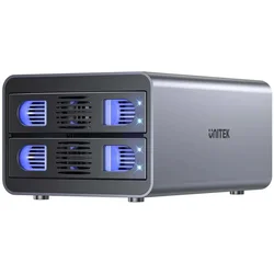 Raid UNITEK RAID Kućište za 2x SATA 2.5/3.5 pogone (40TB, USB 3.2 Gen 1, 5Gbps)